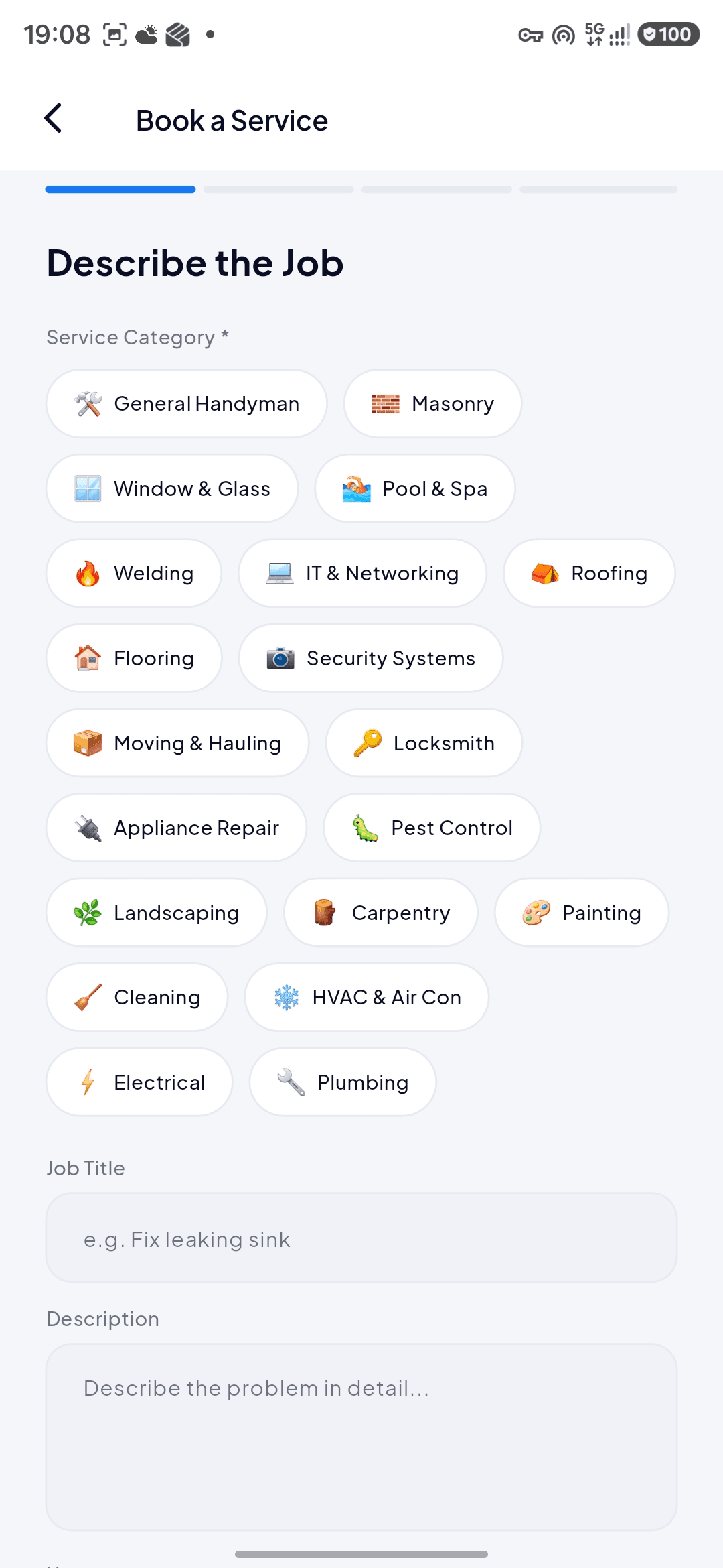 FieldPro app screen 4